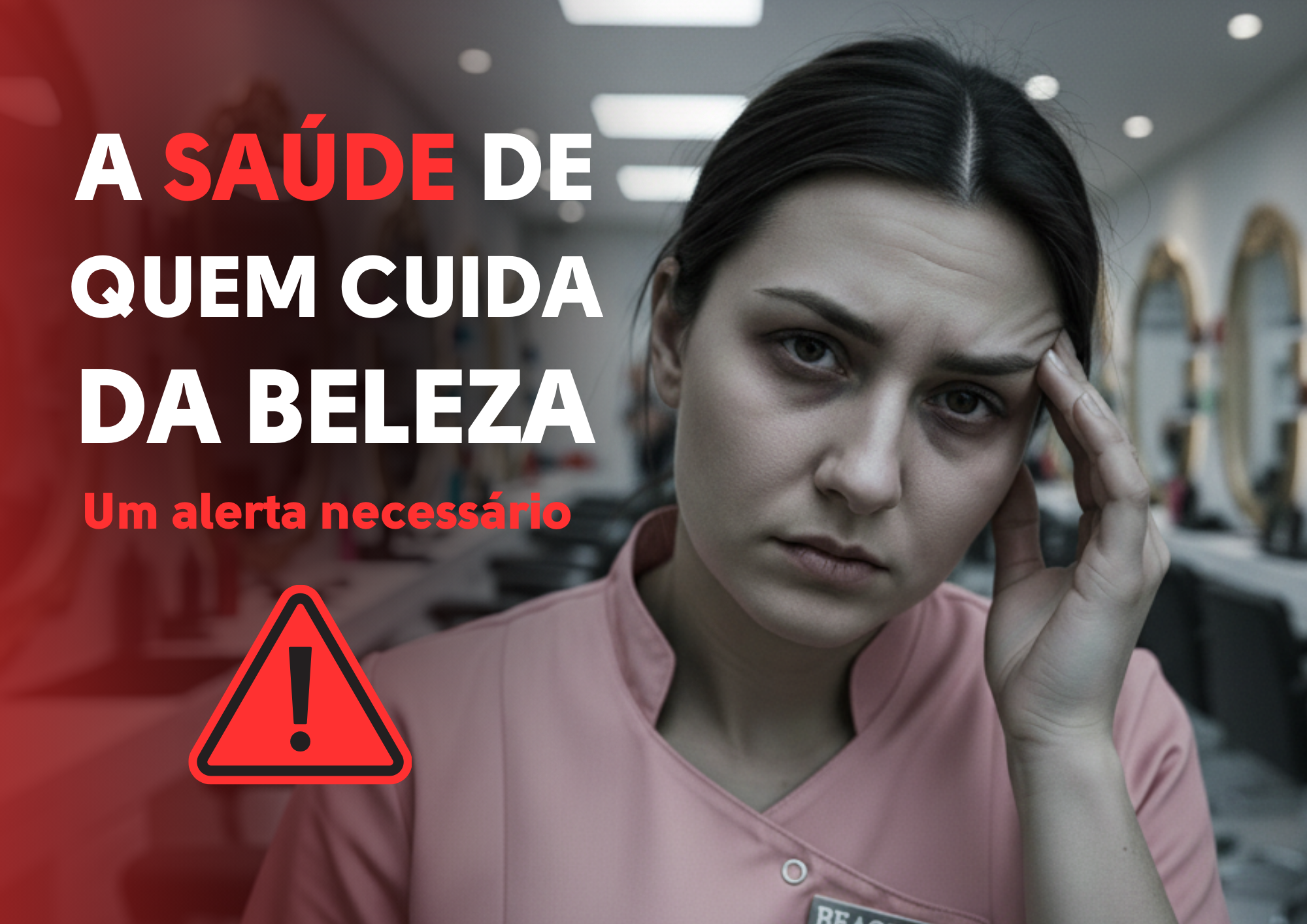 Saúde em primeiro lugar: os cuidados essenciais que toda profissional da beleza precisa adotar no dia a dia.